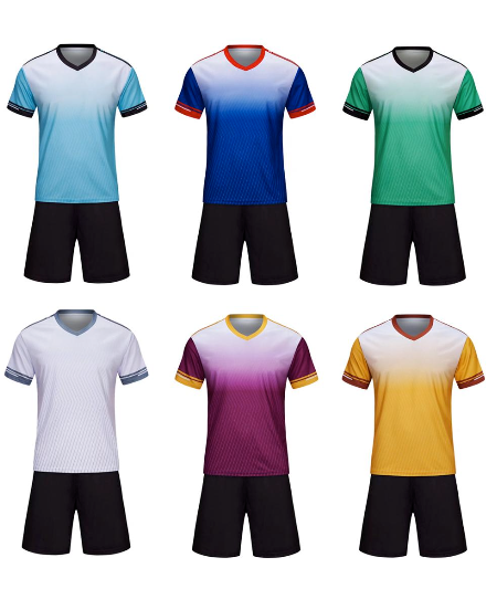 Example of customizable Soccer kit