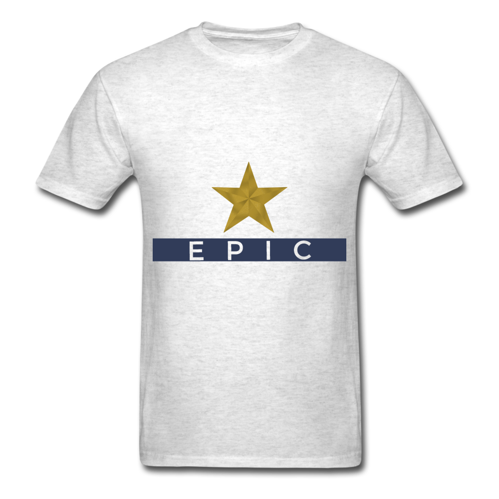 Epic (star) - light heather gray