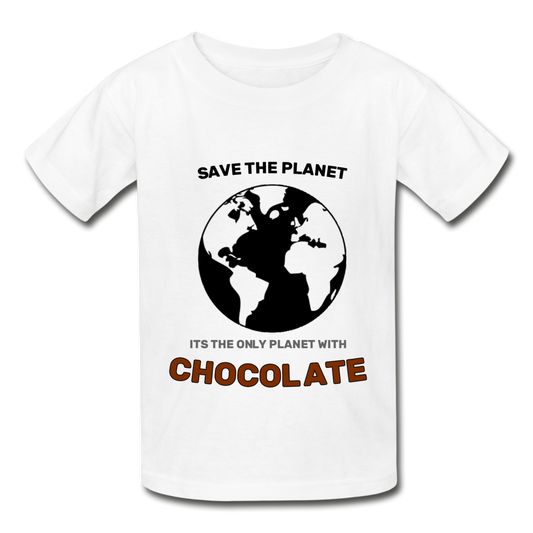 Save The Planet! - white